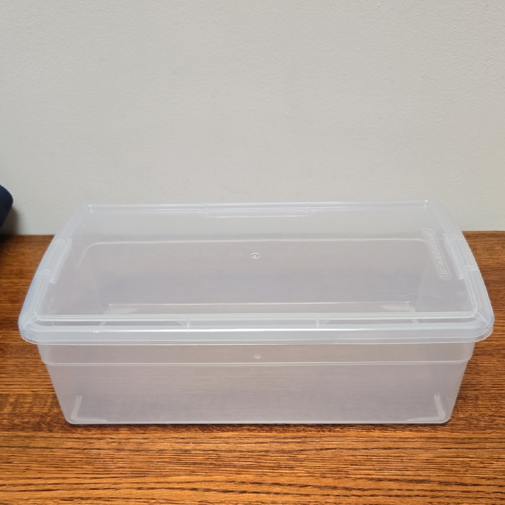 THE CONTAINER STORE Clear Plastic Storage Boxes - 2